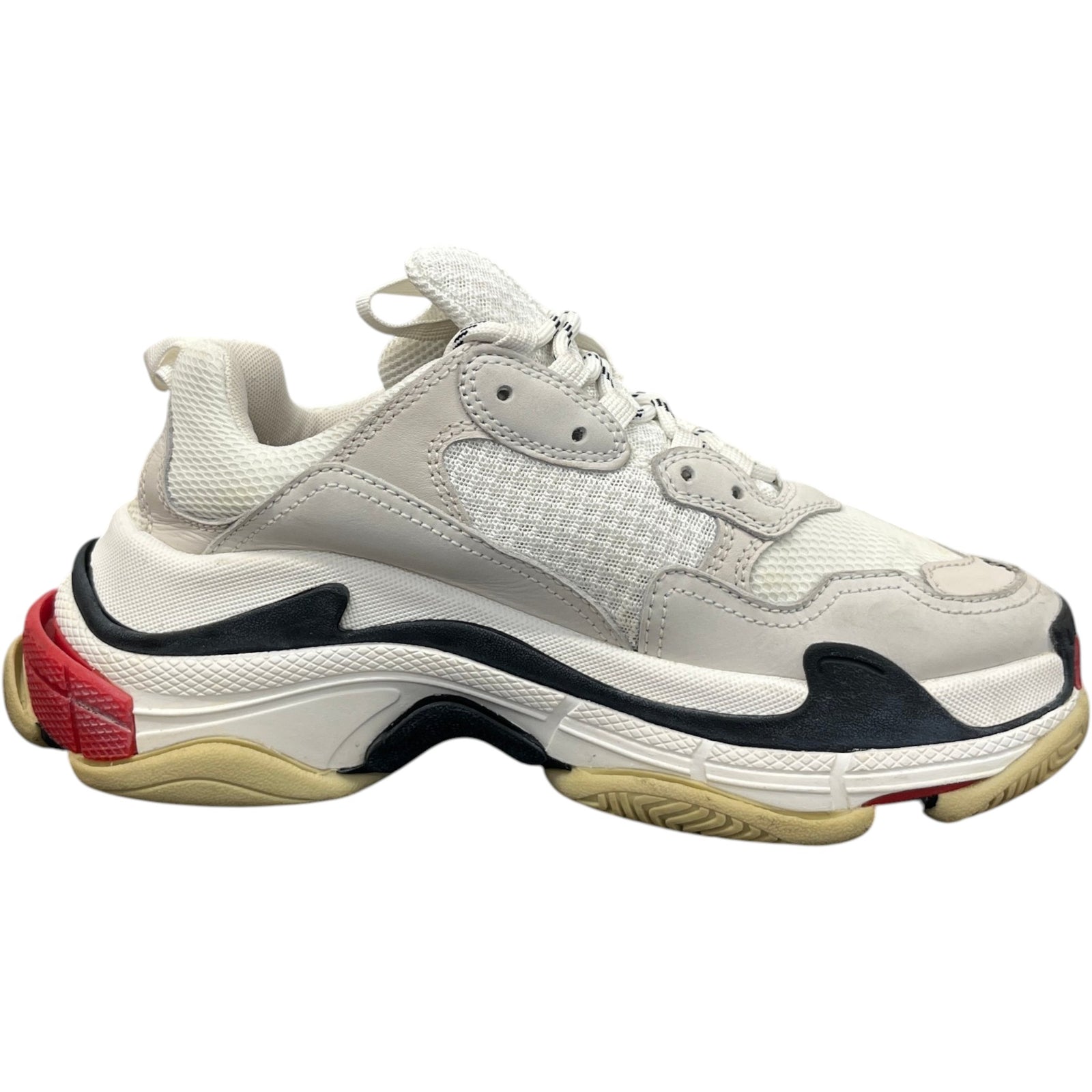 Women's Triple S Low Trainers White Size UK 6 / EU 39 - Photo 4