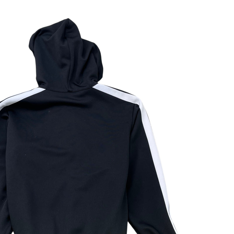 Men's Logo Print Track Jacket Black Size S