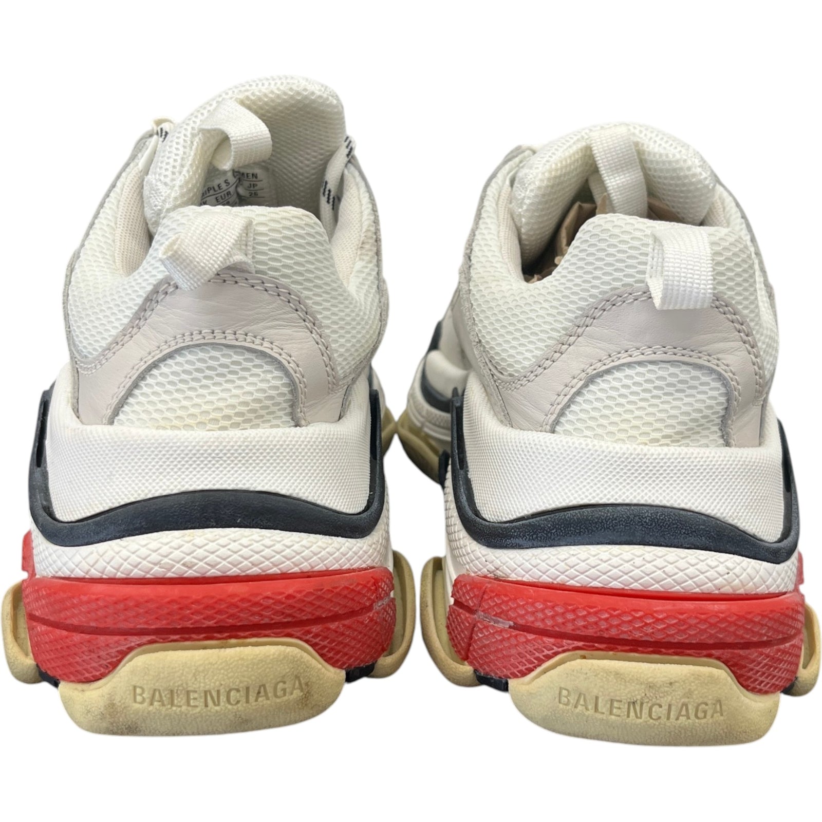Women's Triple S Low Trainers White Size UK 6 / EU 39 - Photo 7