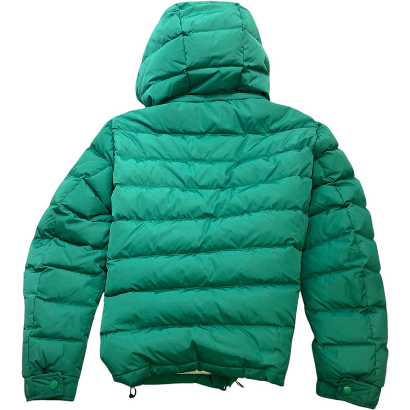Men's Patch Logo Down Jacket Green Size IT 50 / L