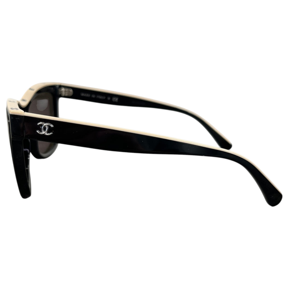 Women's Acetate Logo Shield Sunglasses Black - Photo 6
