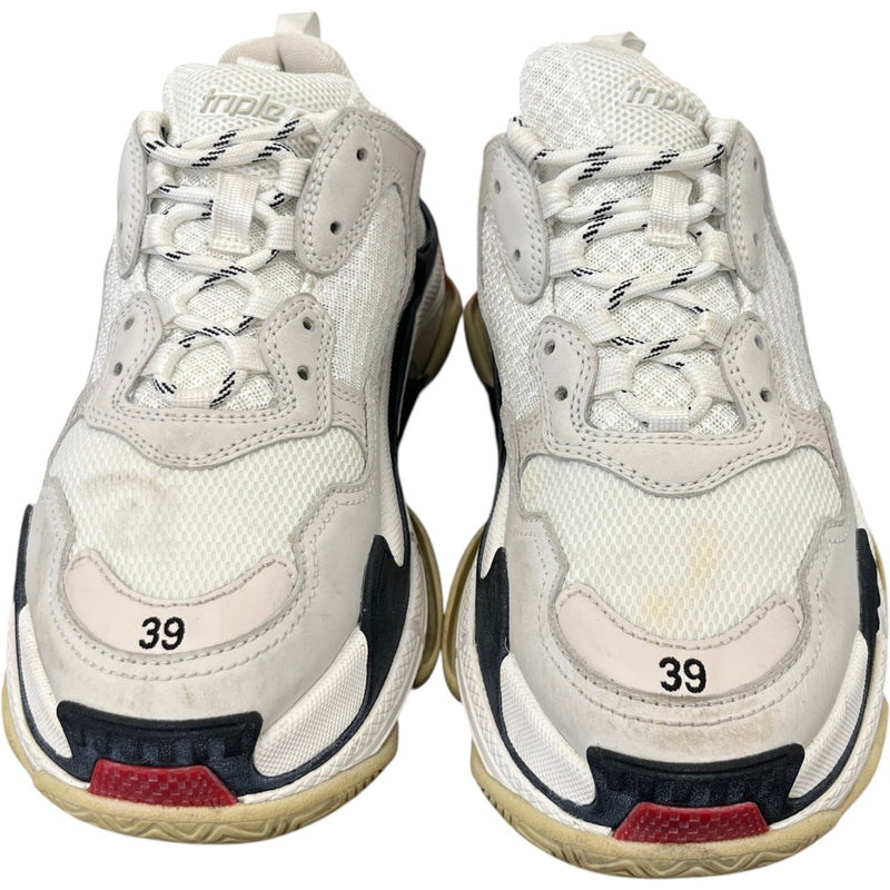 Women's Triple S Low Trainers White Size UK 6 / EU 39