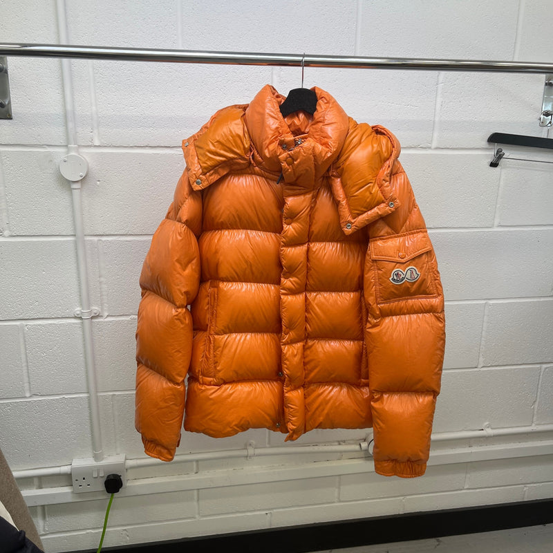 Men's Maya Down Jacket Orange Size 4 / XL