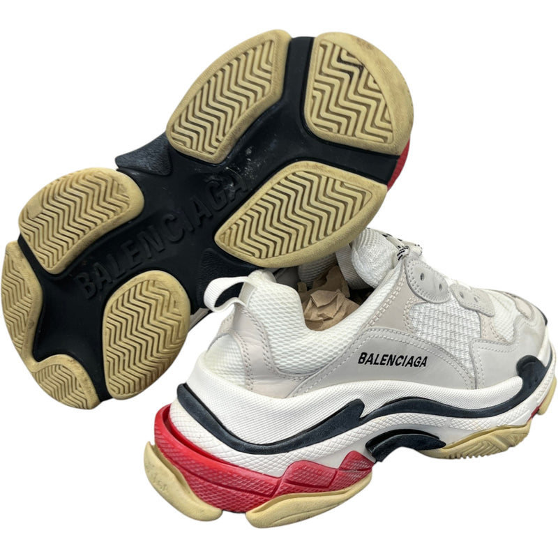 Women's Triple S Low Trainers White Size UK 6 / EU 39