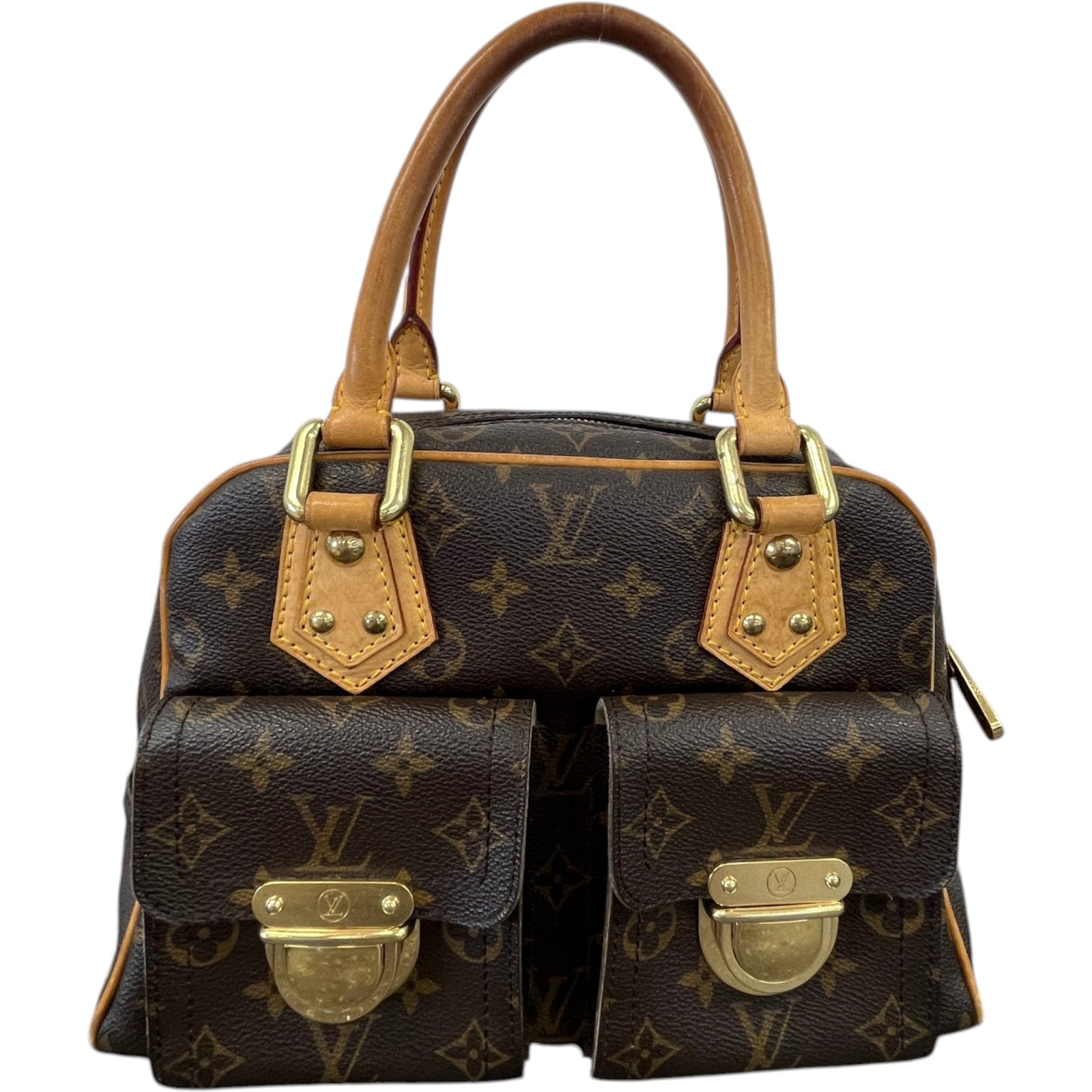 Women's Monogram Manhattan Pm Bag Brown - Photo 1