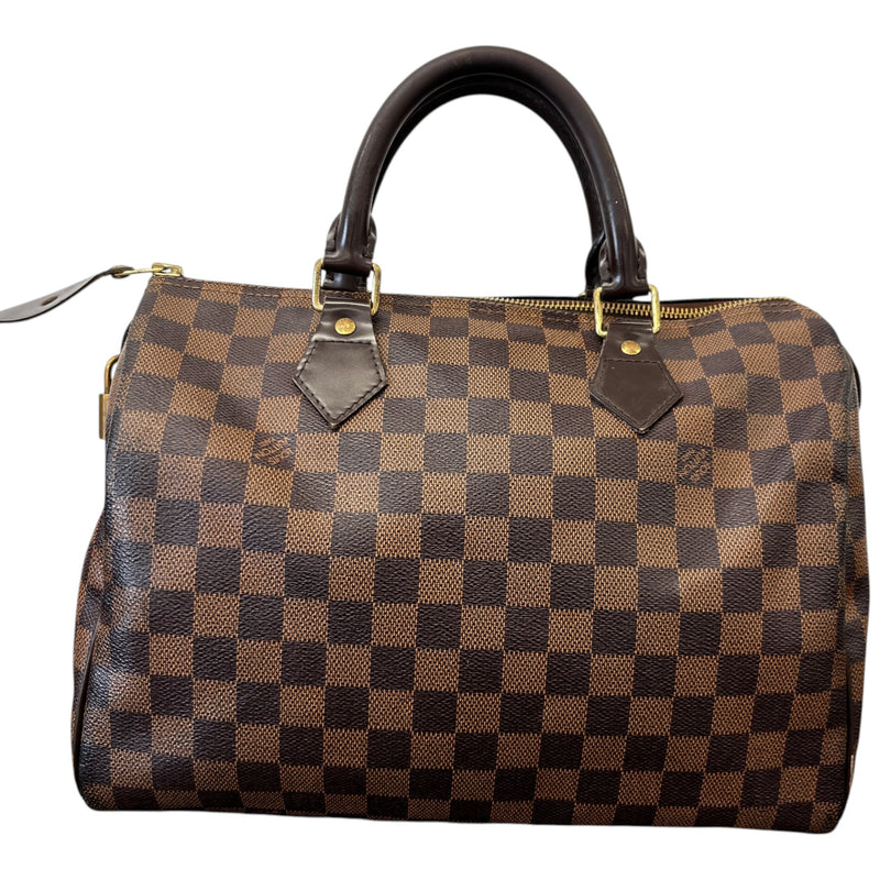 Women's Damier Ebene Speedy 30 Bag Brown