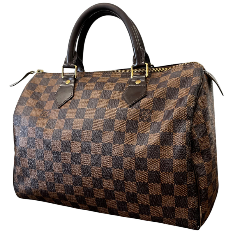 Women's Damier Ebene Speedy 30 Bag Brown
