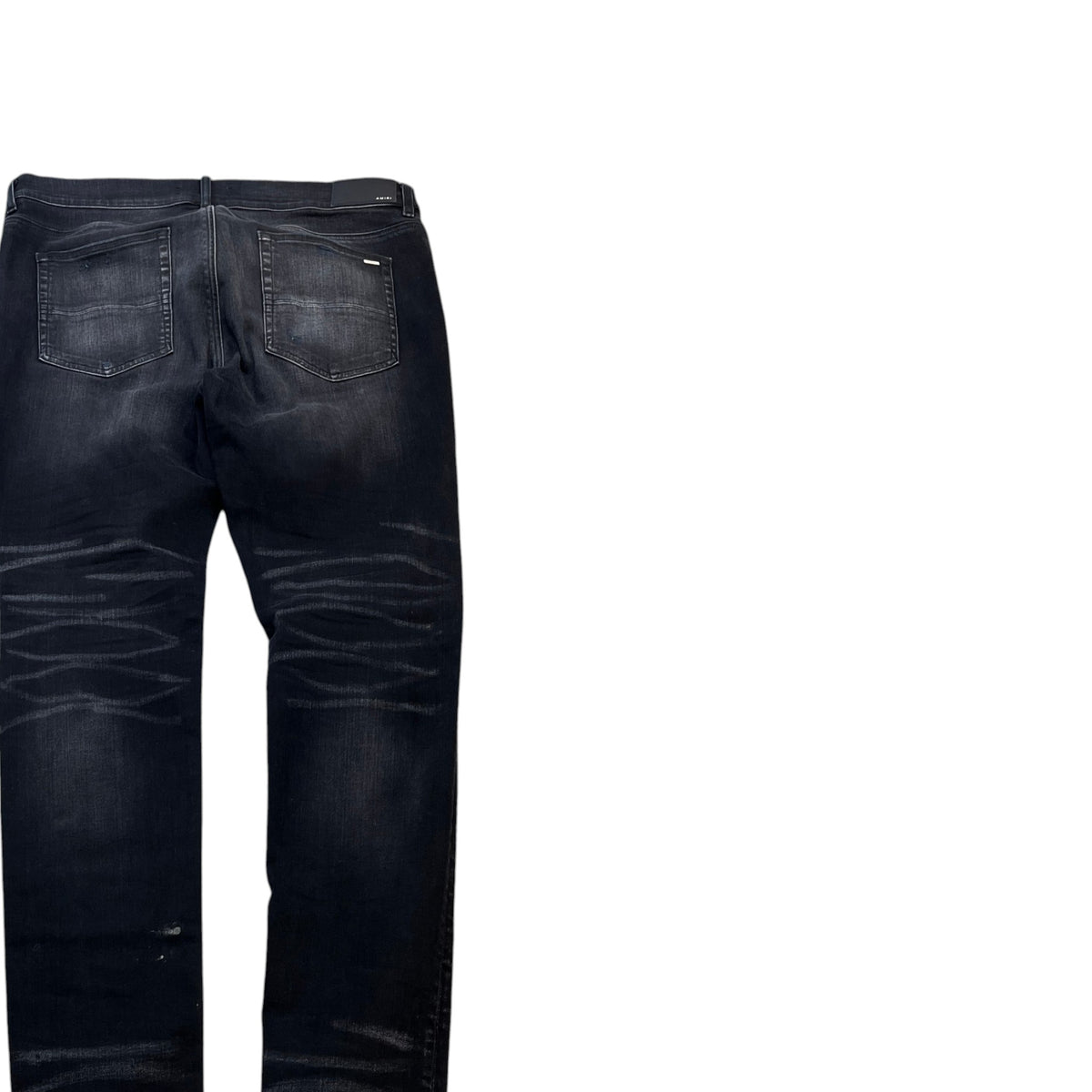 Men's Stack Straight Jeans Black Size XXL / W38 - Photo 4