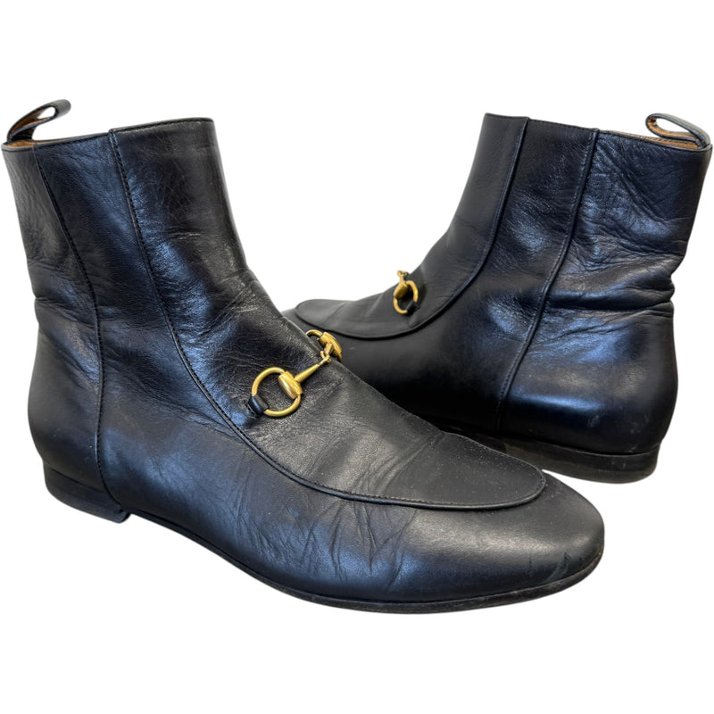 Women's Horsebit Jordaan Boots Black Size UK 4.5 / EU 37.5
