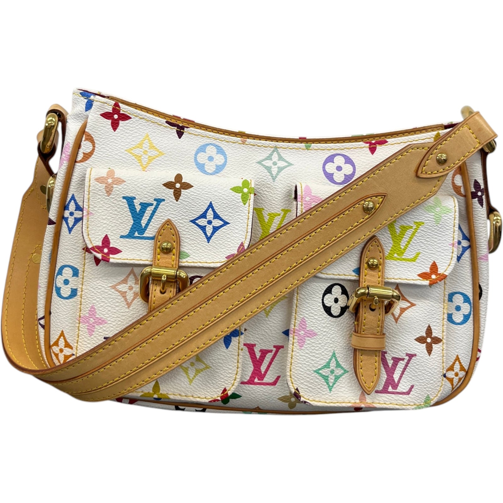 Women's Monogram Multicolore Lodge Pm Bag White - Photo 1