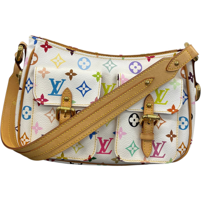 Women's Monogram Multicolore Lodge Pm Bag White