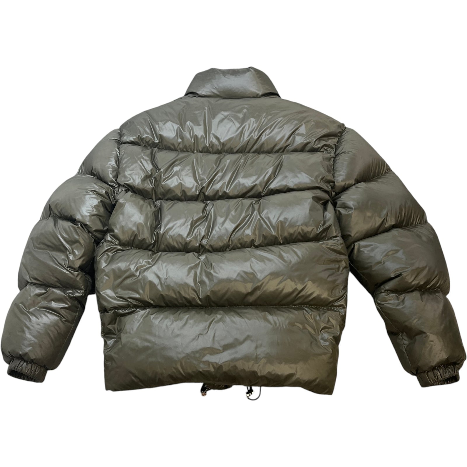 Women's Re-Nylon Logo Print Down Jacket Green Size IT 40 / UK 8 - Photo 2