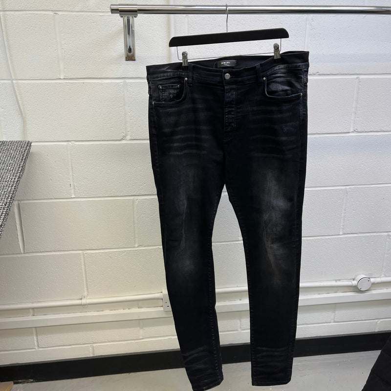 Men's Stack Straight Jeans Black Size XXL / W38