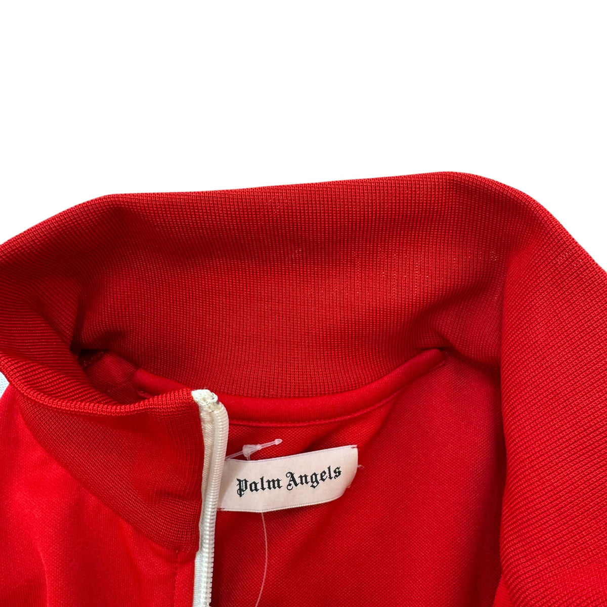 Men's Logo Print Track Jacket Red Size XS - Photo 5