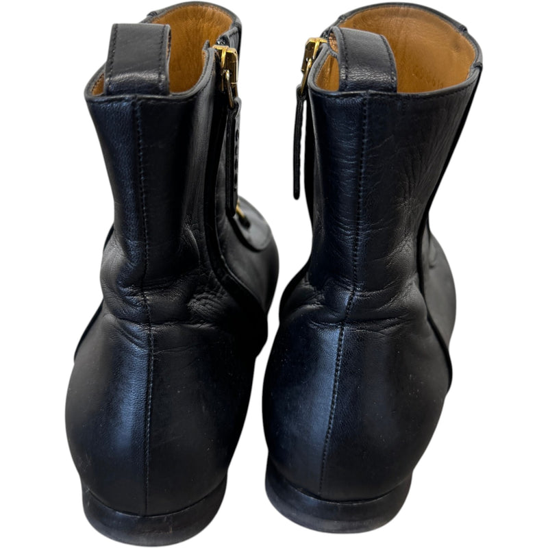 Women's Horsebit Jordaan Boots Black Size UK 4.5 / EU 37.5