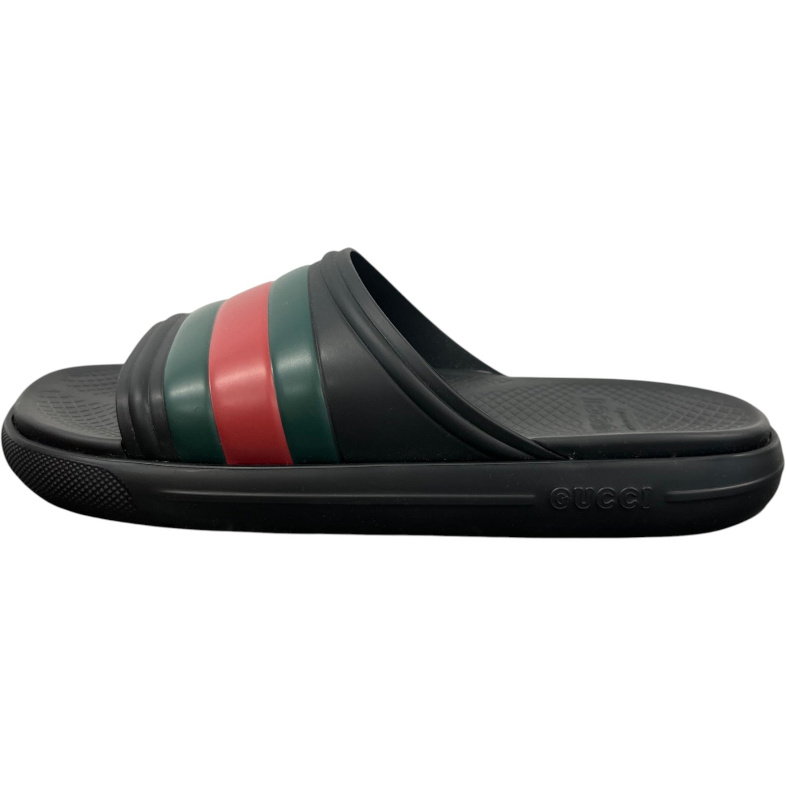 Men's Web Slides Black Size UK 10 / EU 44 - Photo 5