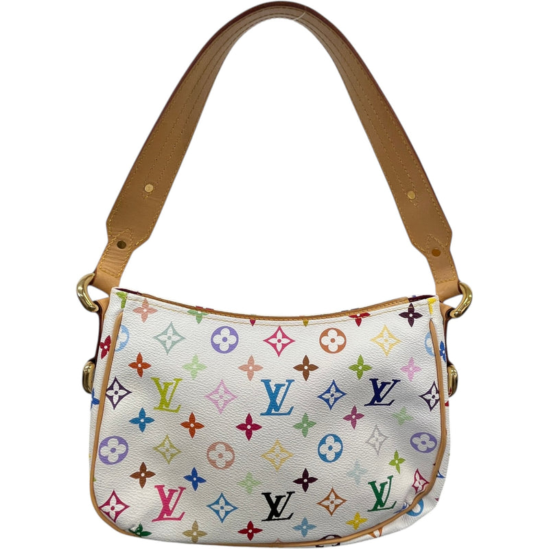 Women's Monogram Multicolore Lodge Pm Bag White