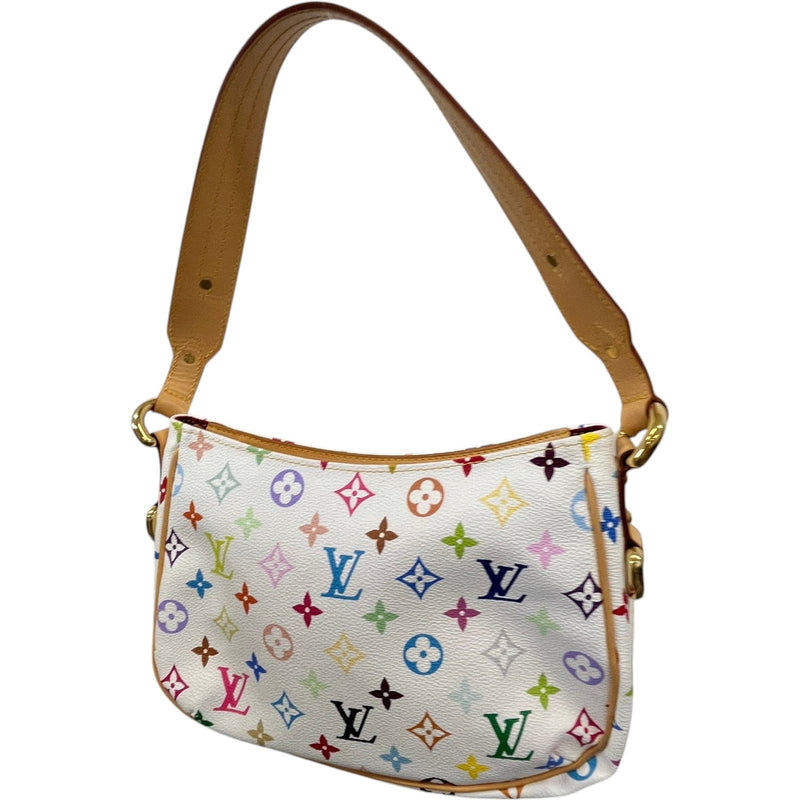 Women's Monogram Multicolore Lodge Pm Bag White
