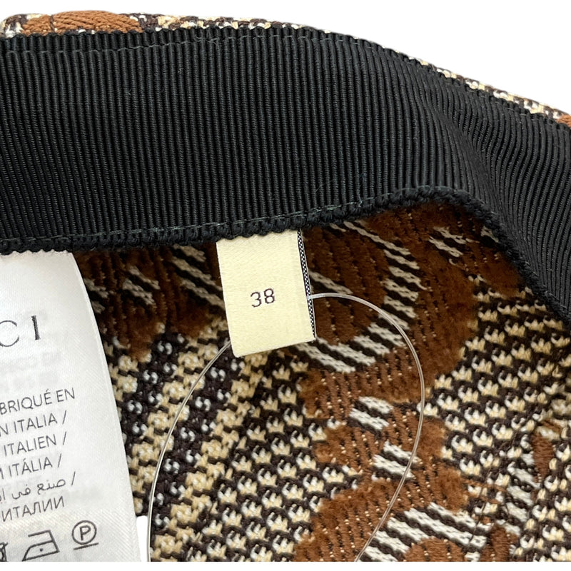 Women's GG Monogram Pattern Skirts Brown Size M / UK 10