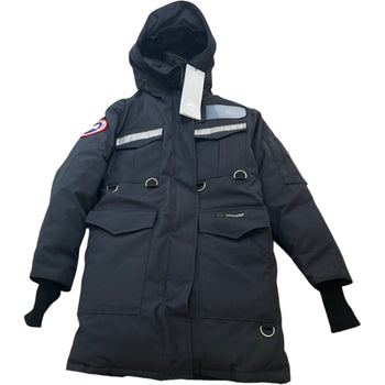 Canada Goose Women's Resolute Parka Down Jacket Navy Size 4