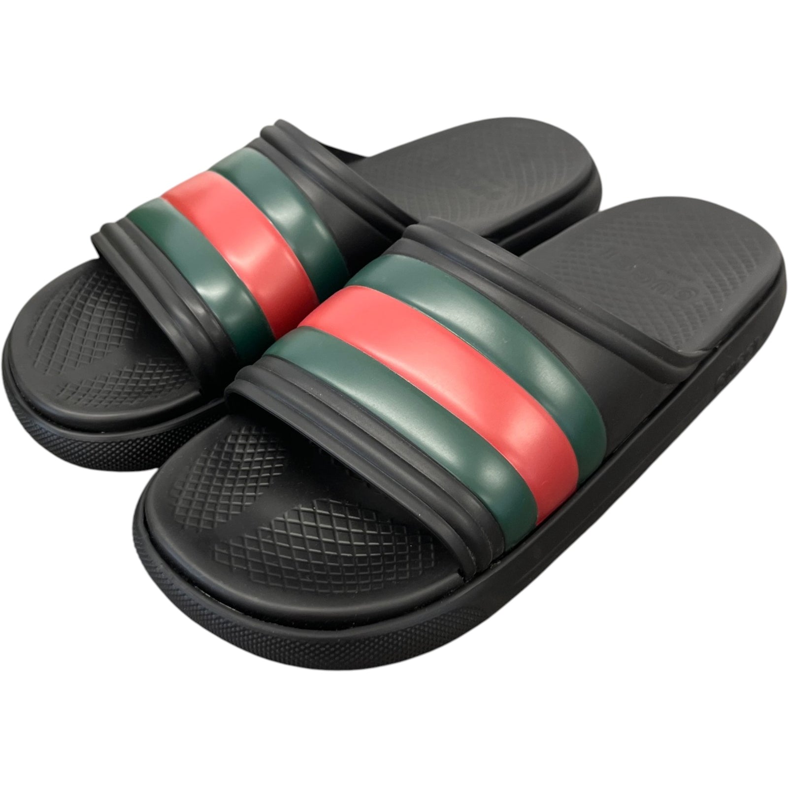 Men's Web Slides Black Size UK 10 / EU 44 - Photo 9