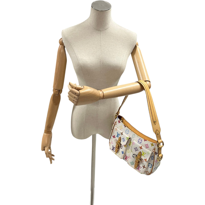 Women's Monogram Multicolore Lodge Pm Bag White