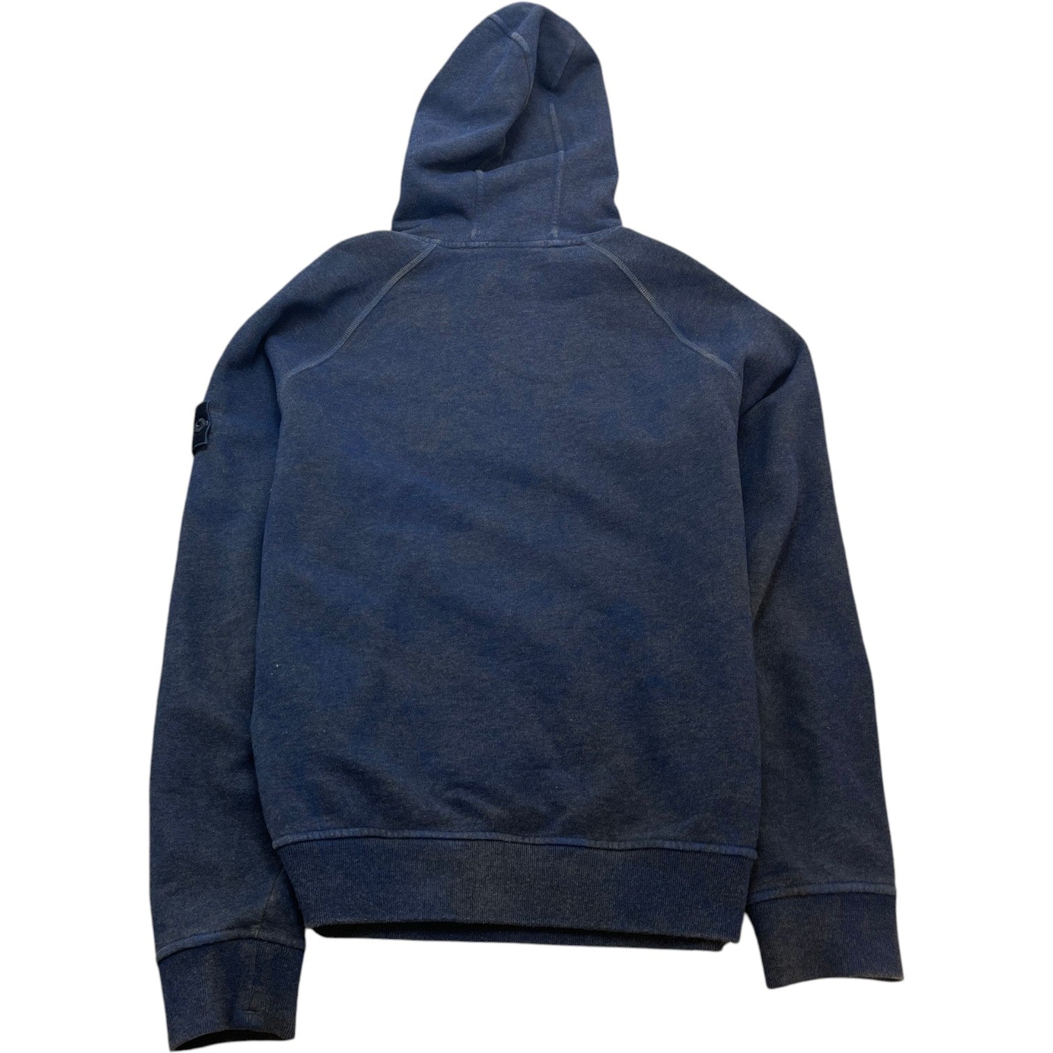 Men's Dust Applique Logo Hoodie Blue Size S - Photo 2