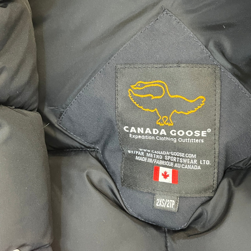 Canada Goose Women's Resolute Parka Down Jacket Navy Size 4