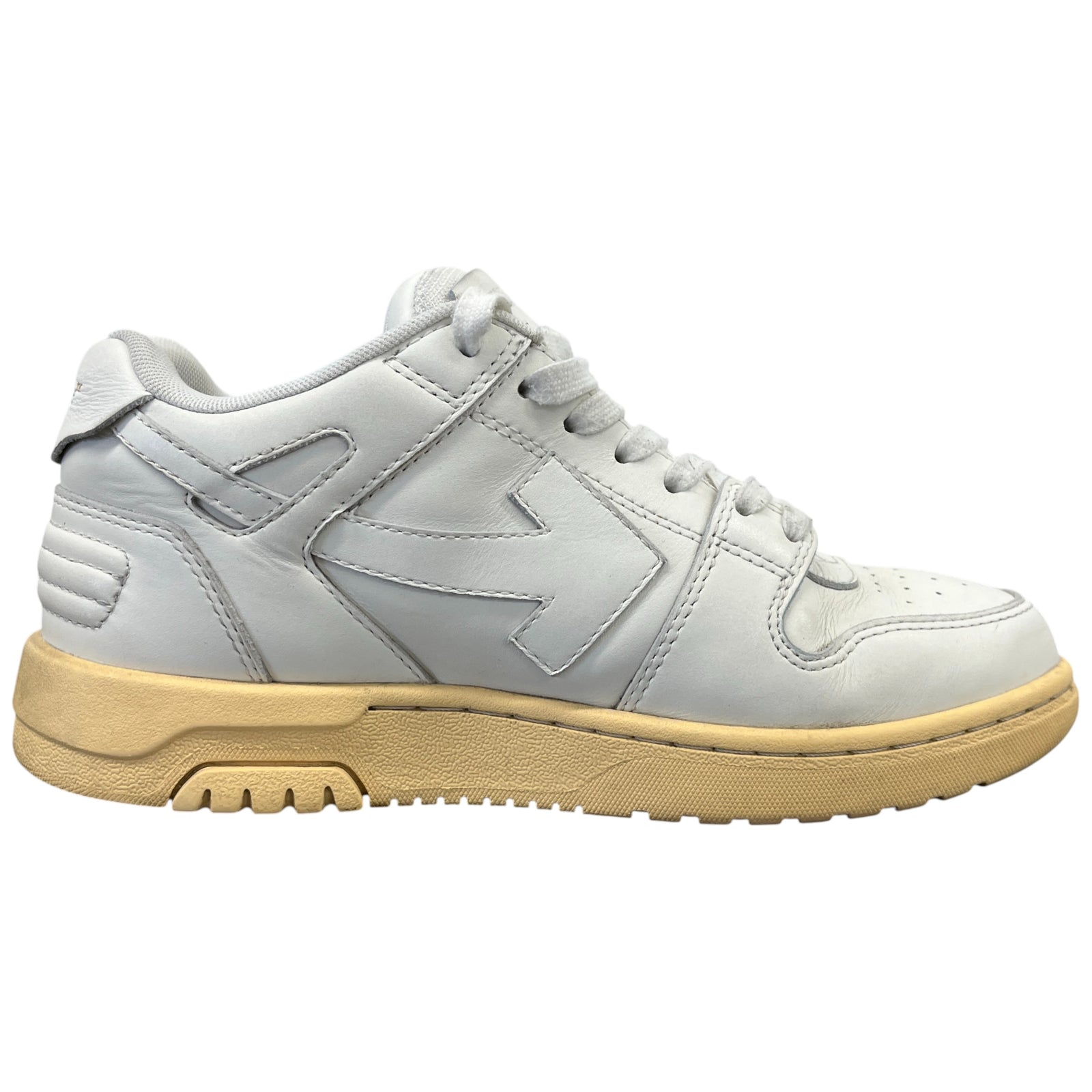 Women's Out Of Office Low Trainers White Size EU 38 / UK 5 - Photo 4
