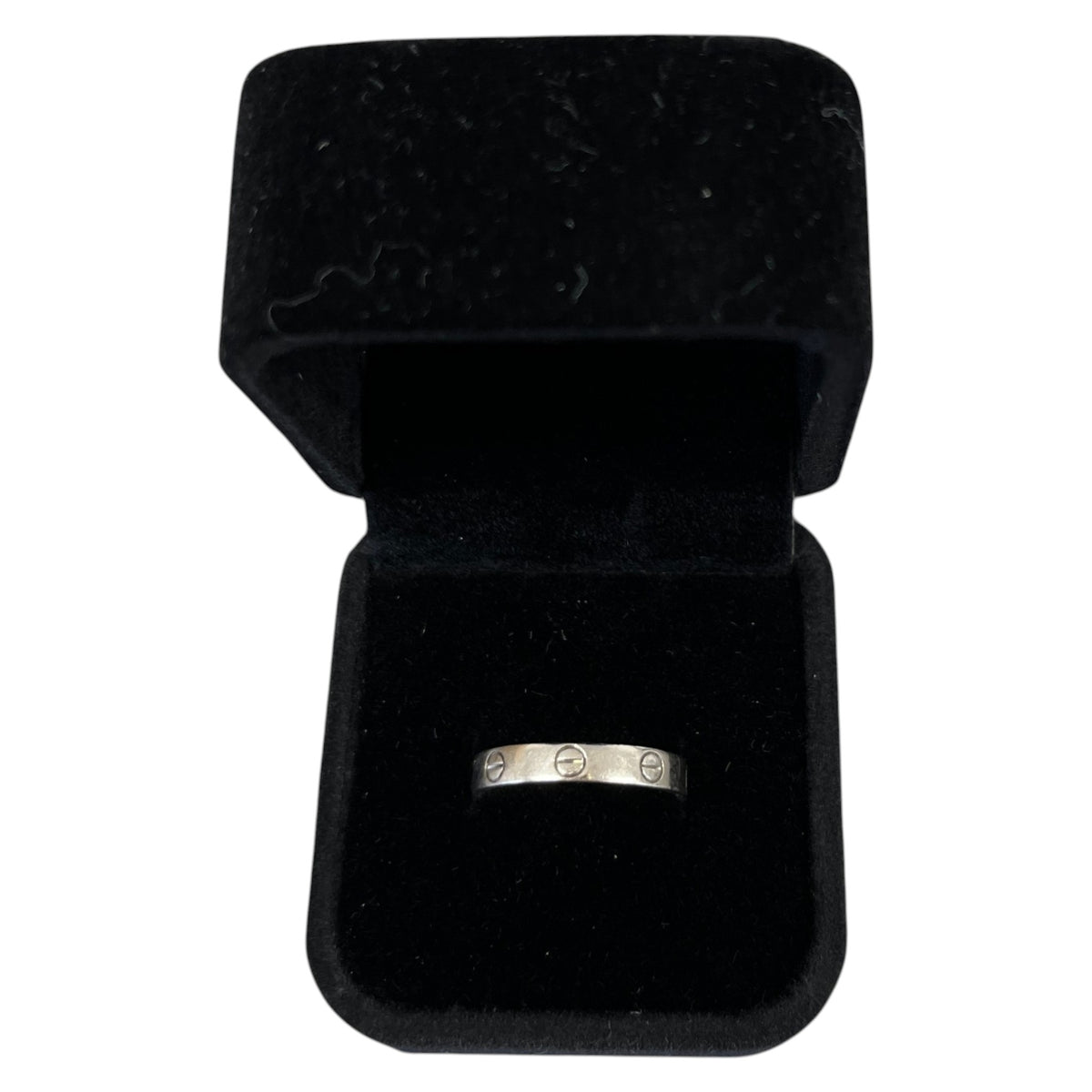 Women's Love Ring Silver Size Q - Photo 6