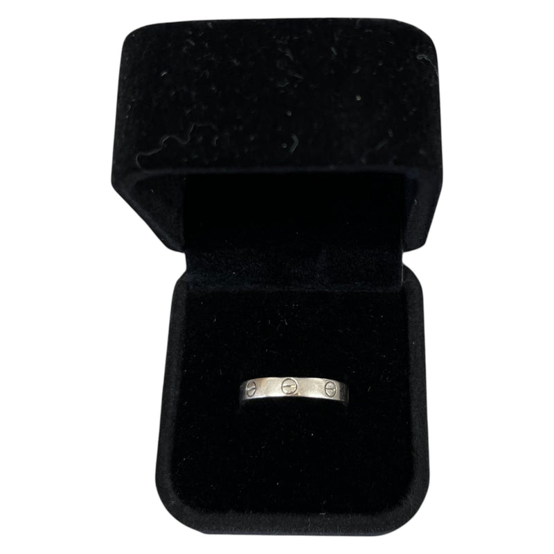 Women's Love Ring Silver Size Q
