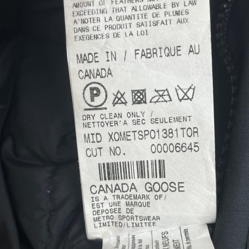 Canada Goose Women's Resolute Parka Down Jacket Navy Size 4