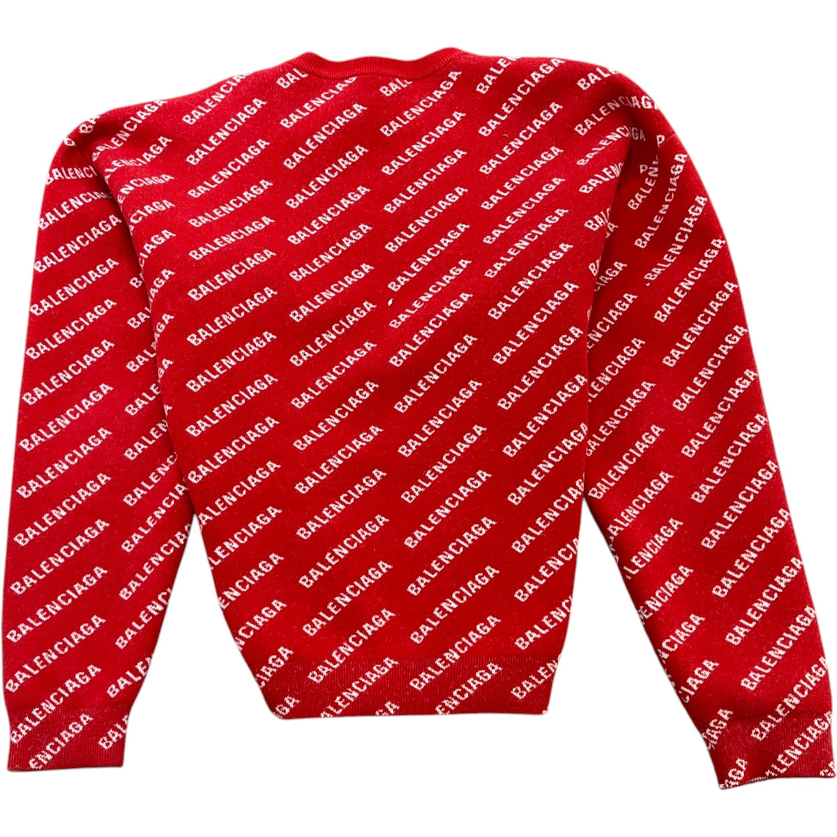 Men's Monogram Sweatshirt Red Size S - Photo 2