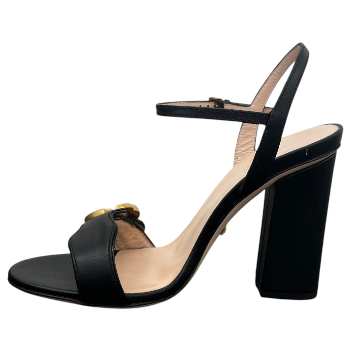 Women's GG Marmont Heels Black Size UK 2.5 / EU 35.5 - Photo 2
