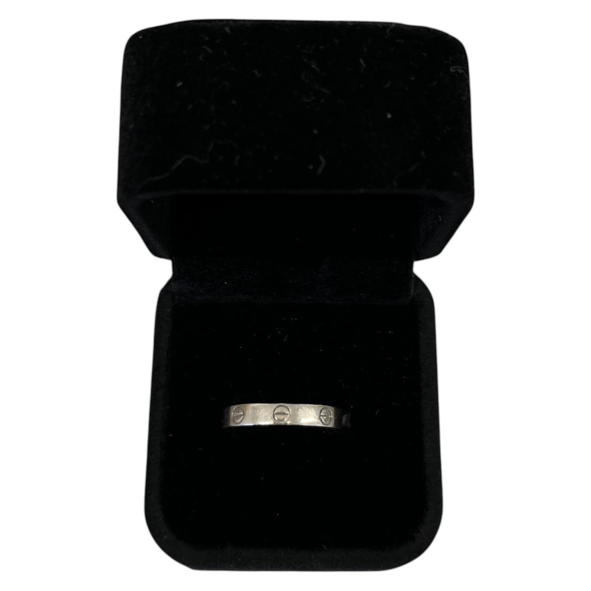 Women's Love Ring Silver Size Q - Photo 8