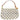 Women's Damier Pochette Bag Cream