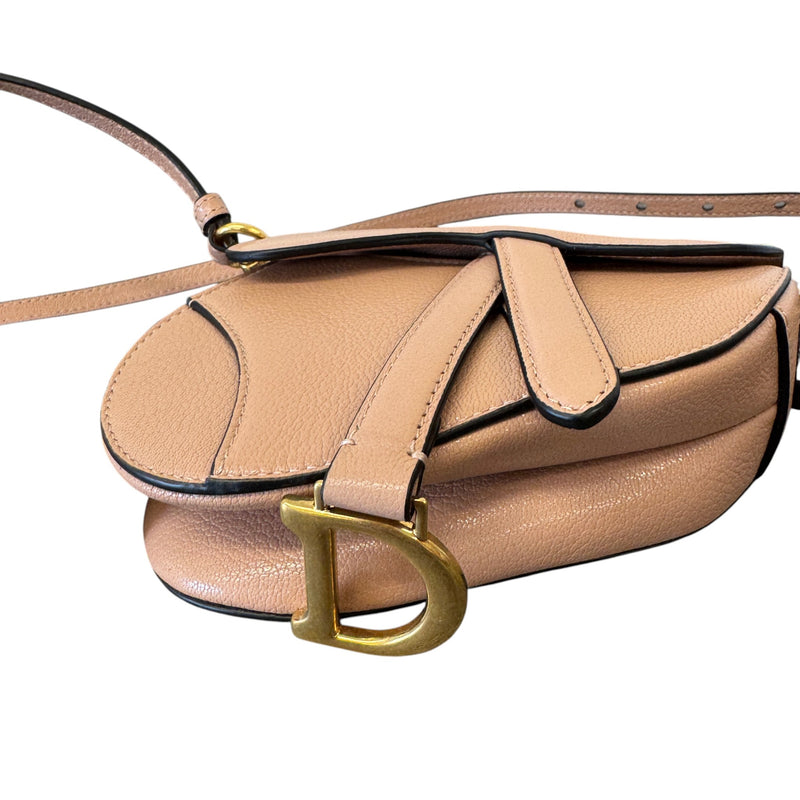 Women's Micro Saddle Bag Nude