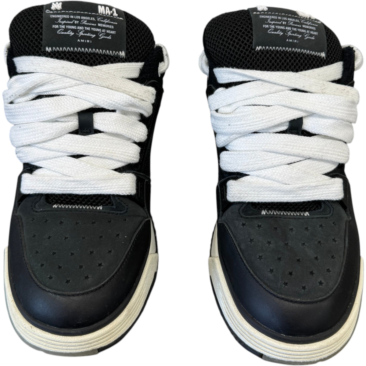 Men's MA-1 Low Trainers Black Size UK 10 / EU 44 - Photo 6