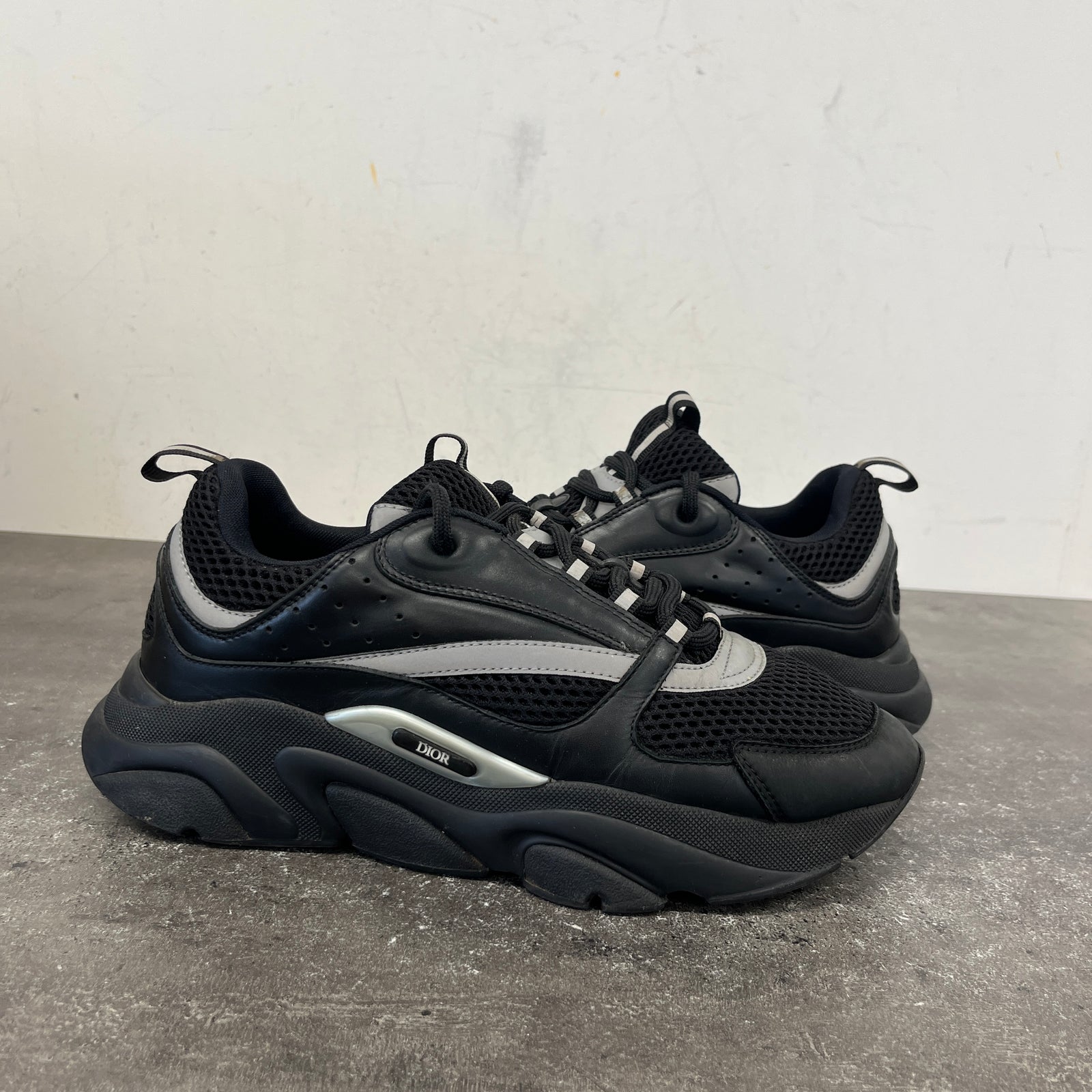 Men's B22 Low Trainers Black Size UK 8 / EU 42 - Photo 12