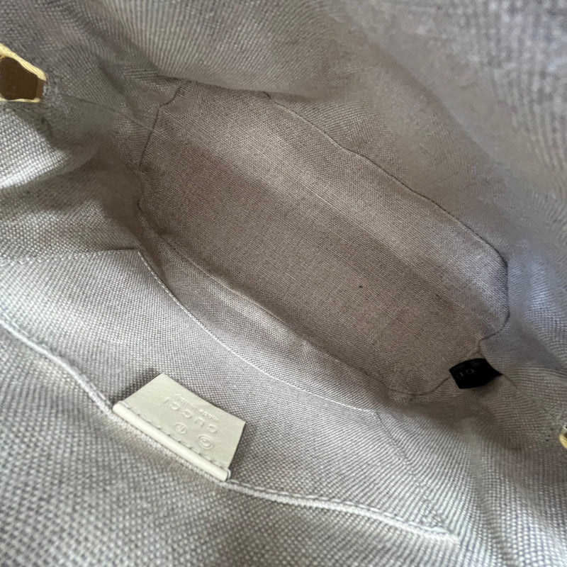 Women's Mini Microguccissima Bag Cream