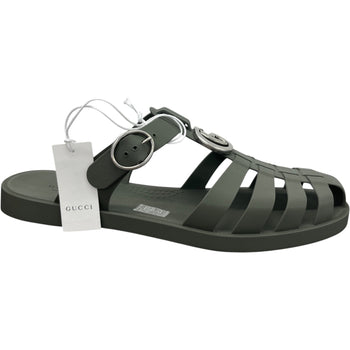 Men's GG Marmont Sandals Khaki Size UK 10 / EU 44