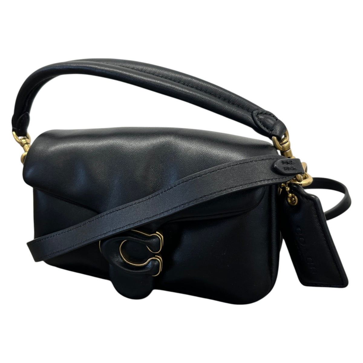 Women's Pillow Tabby 18 Handbag Black - Photo 8