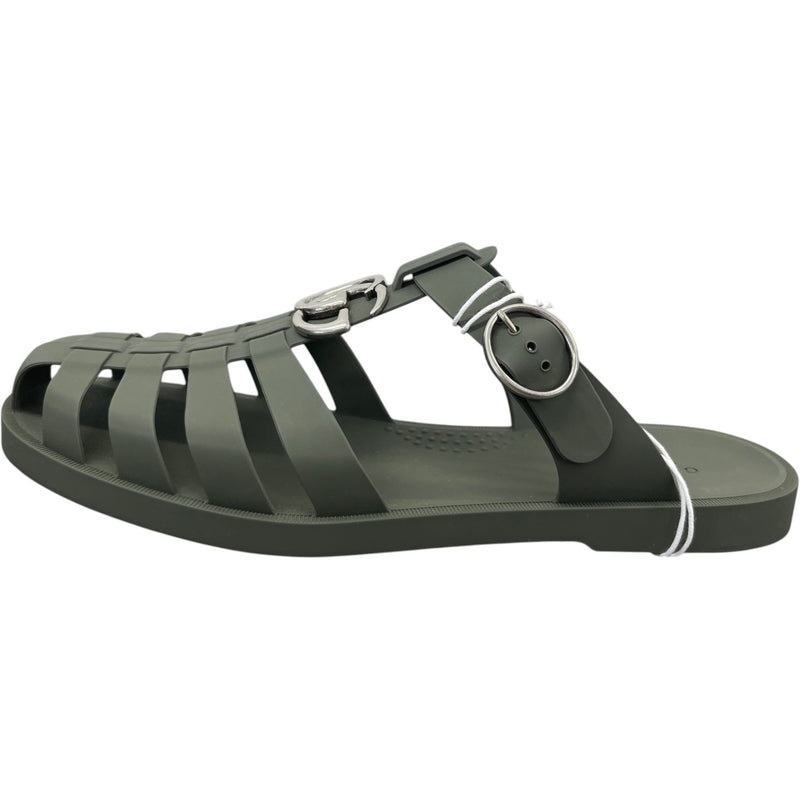 Men's GG Marmont Sandals Khaki Size UK 10 / EU 44