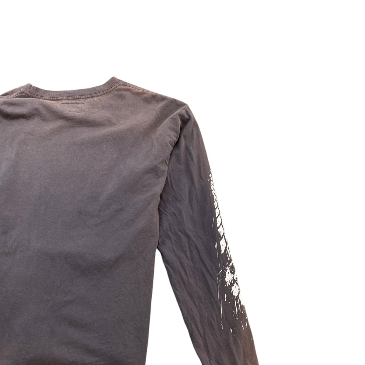 Men's Dakar 91 Logo Long Sleeve T-Shirt Grey Size S - Photo 4
