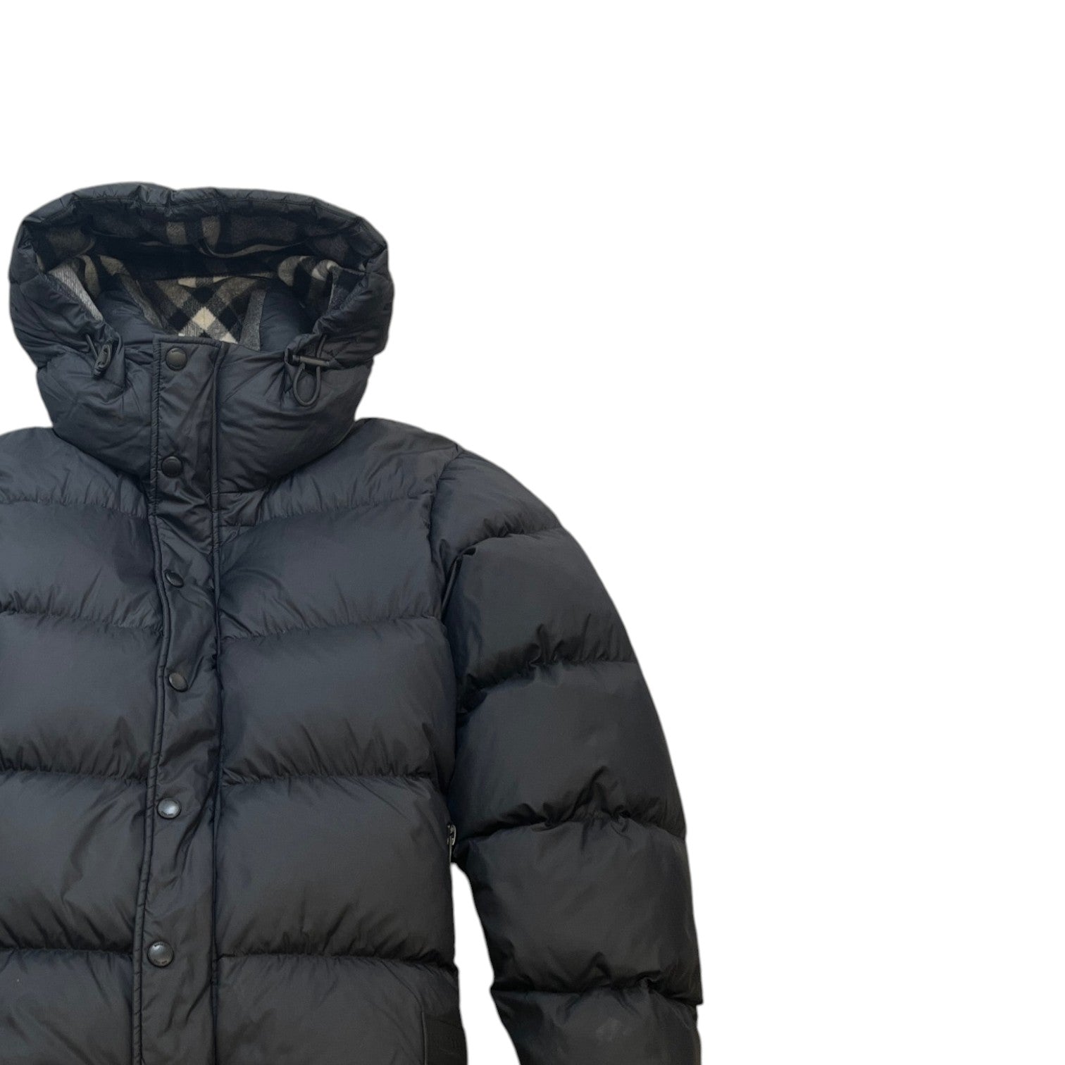 Burberry Men's Halsby Down Jacket Black Size S - Photo 3