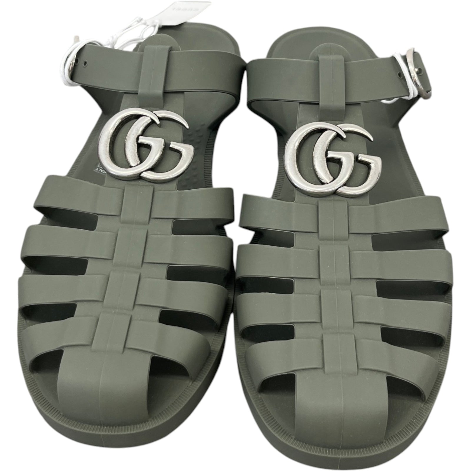Men's GG Marmont Sandals Khaki Size UK 10 / EU 44 - Photo 6