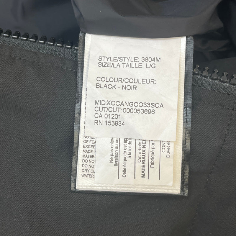 Canada Goose Men's MacMillan Down Jacket Black Size L