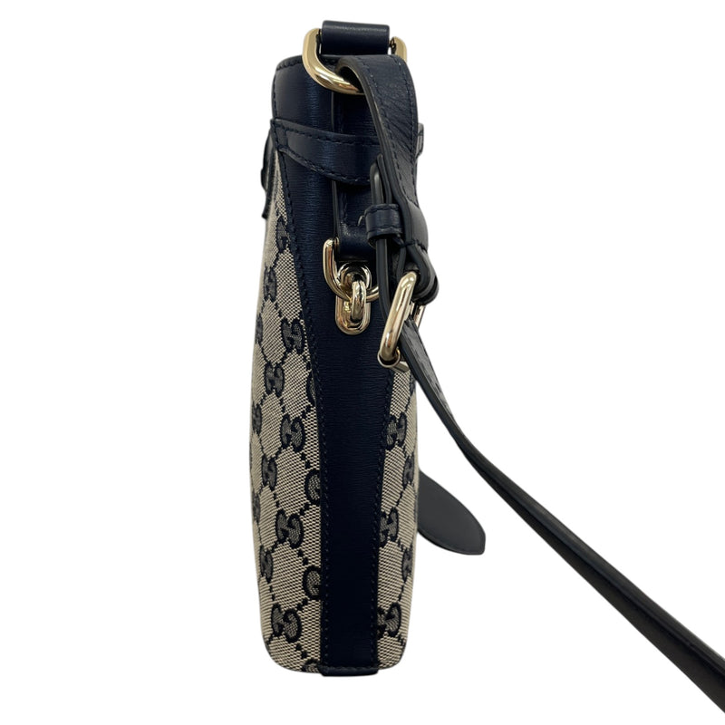 Women's GG Supreme Bucket Crossbody Bag Navy