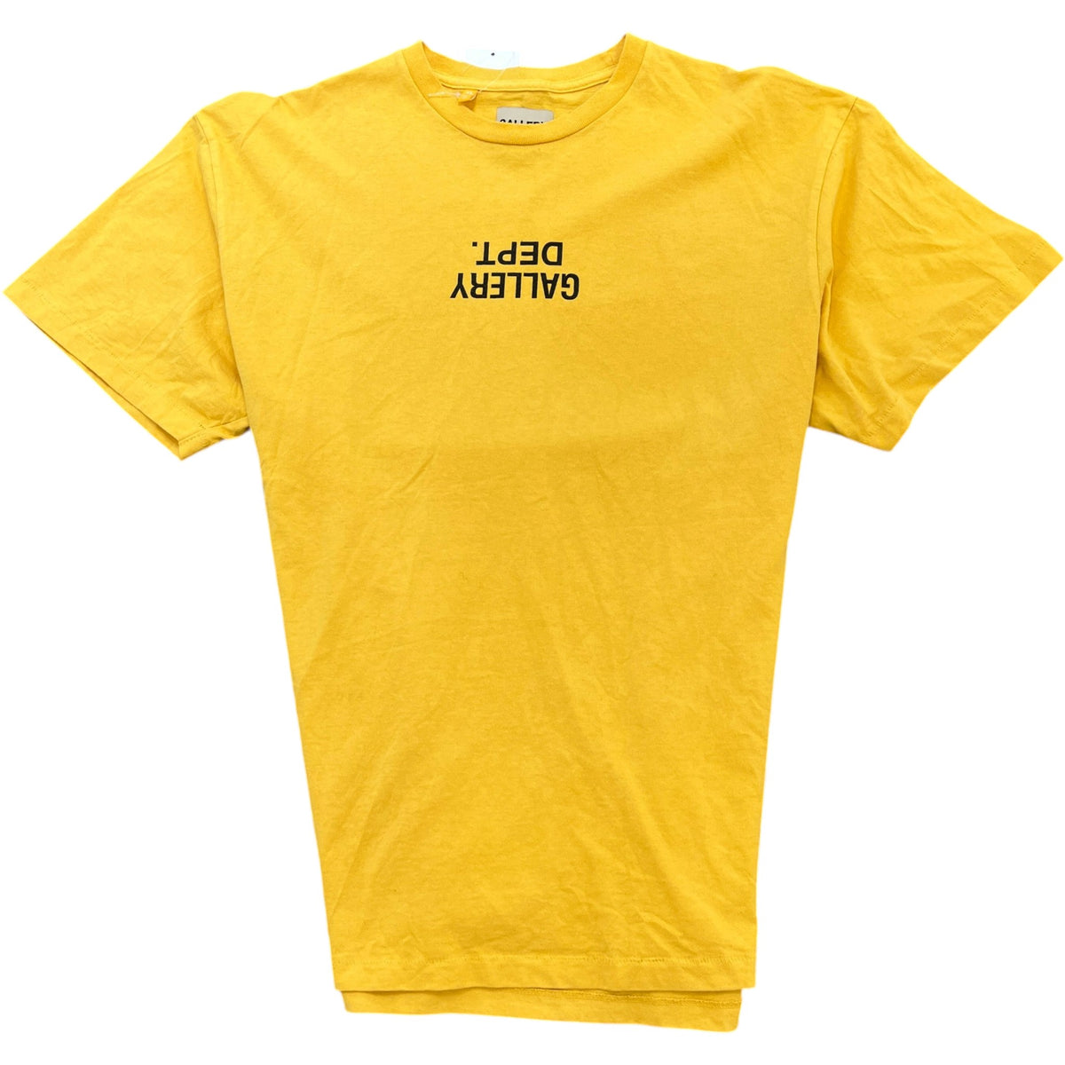 Men's Upside Down Logo T-Shirt Orange Size XL - Photo 1