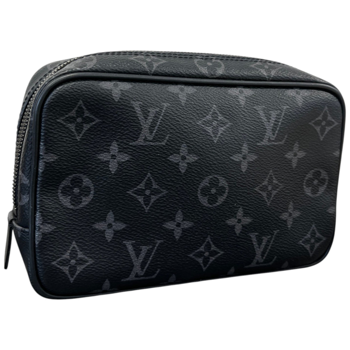 Men's Monogram Eclipse PM Toiletry Bag Black - Photo 3